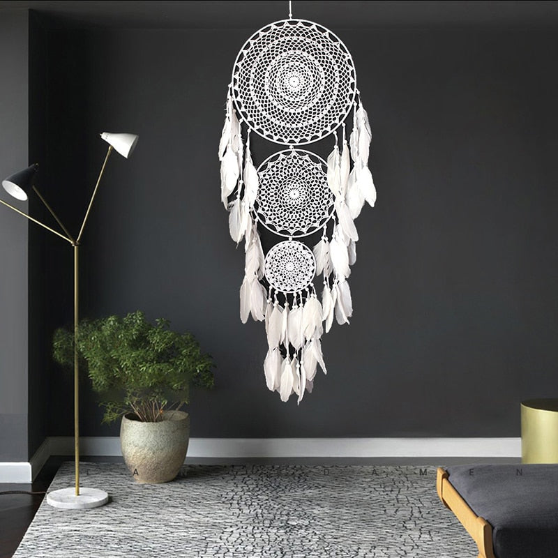 Large Boho Decor Native Indian Dream Catcher