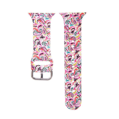 Colorful skull Print Strap for Apple Watch