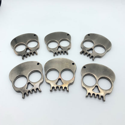 Skull Keychain Hand Tool Defense Survival Women Gift