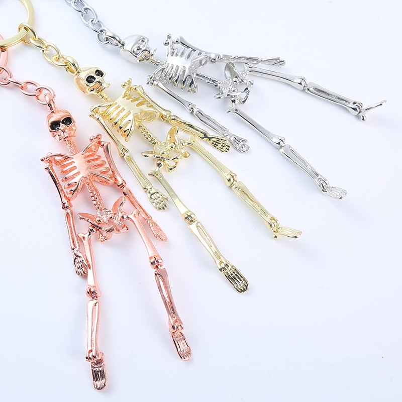 Fashionable Cute Skeleton Keychain