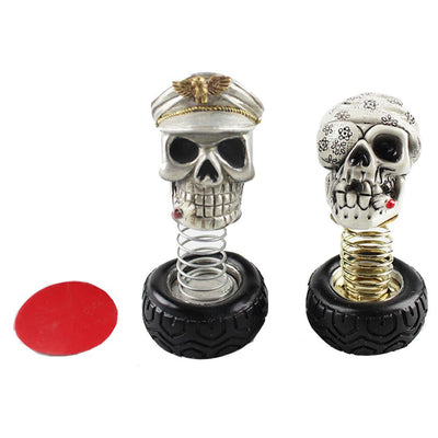 Skull Head Military Car Decoration