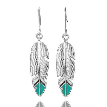 Fashion Native Feather Earrings