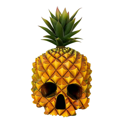 Resin Skull Pineapple Storage Figurines Home Decoration