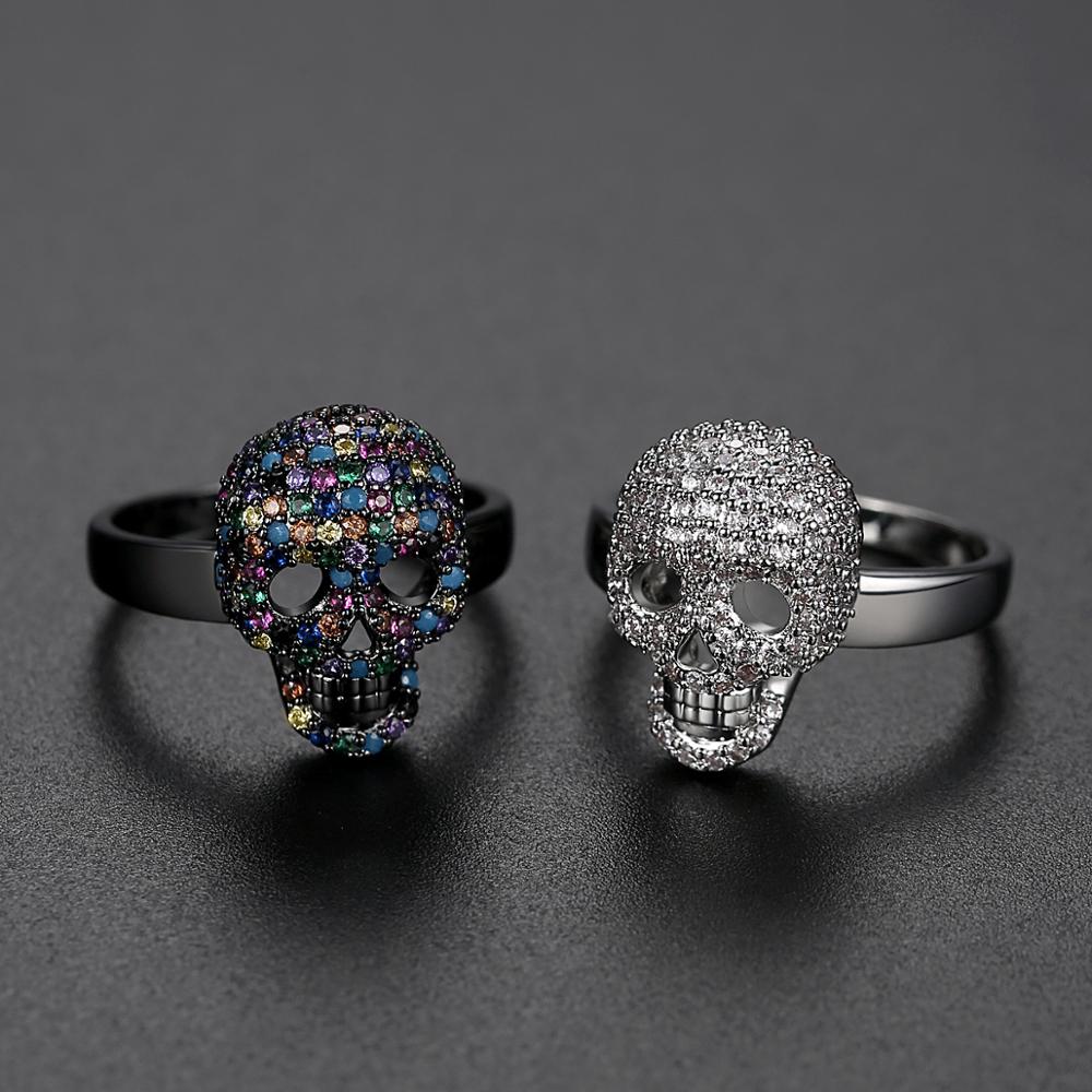 Colorful Skull Ring