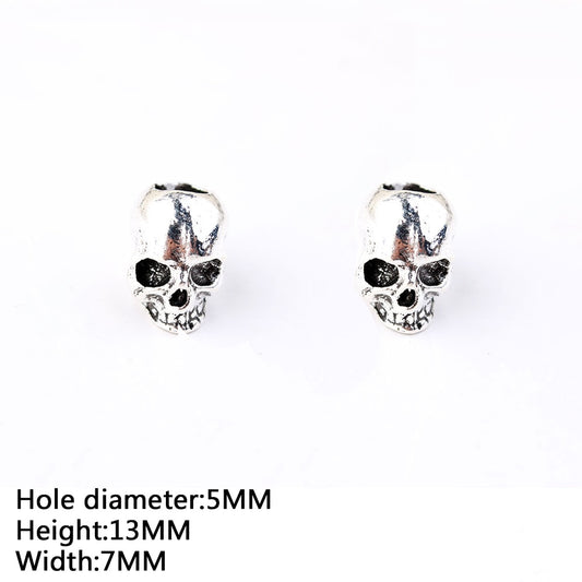 Skull Beard Loose Tube Rings