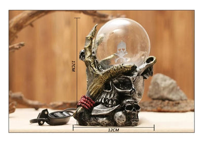 Skull Hand Magic Plasma Ball Decor Lamp