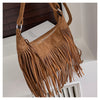 Native Indian Leather Shoulder Bag