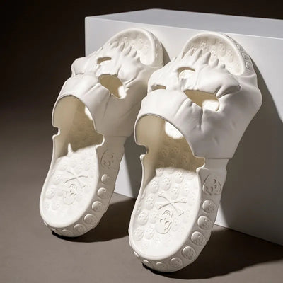 Skull Design Slippers Sandals