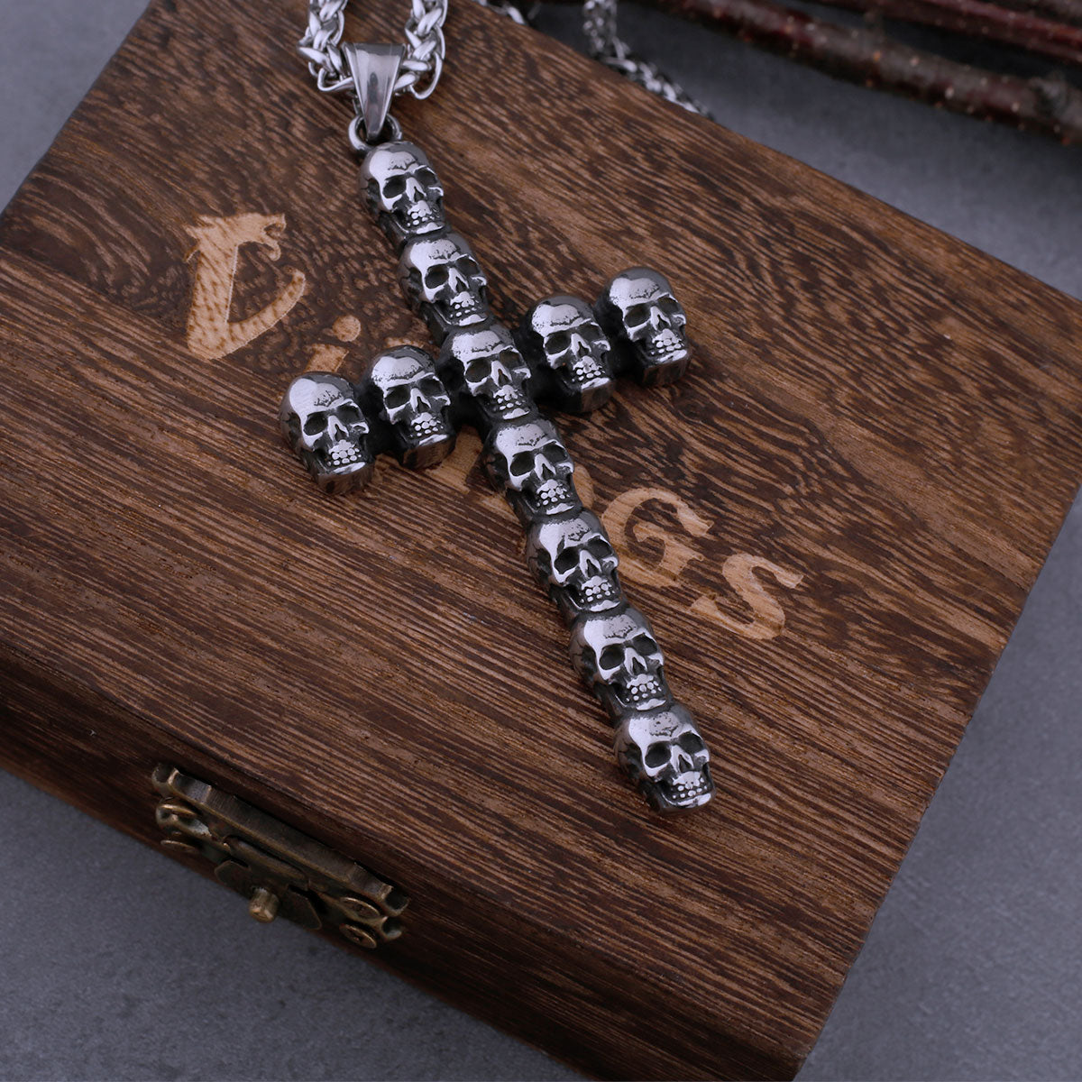 Cross Skull Necklace