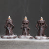 No Evil Skull Backflow Incense Burner Waterfall