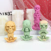 Skull Silicone Candle Mold Home Decor