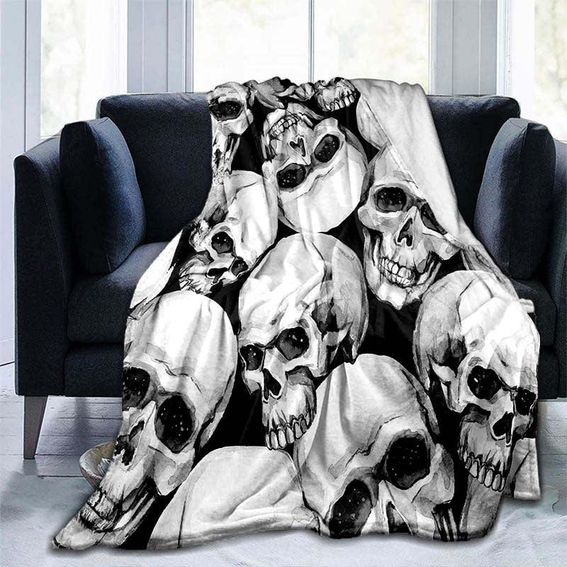 Skull 3D Print Blanket