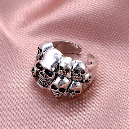 Twin Skull Ring