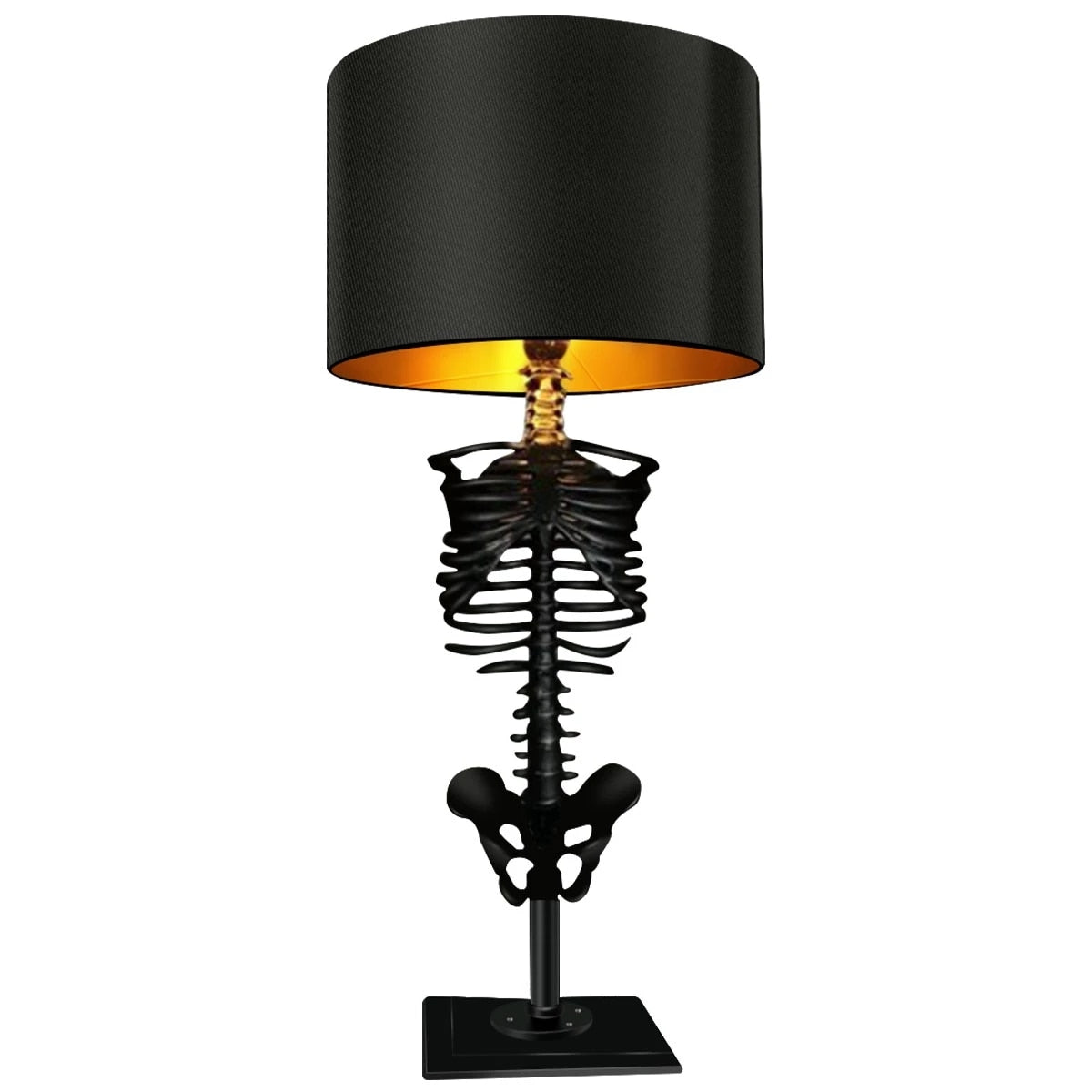 Skull Table Lamp Skeleton Home Decoration