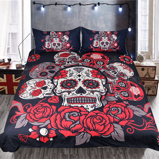 Sugar Skull Bedding Sets