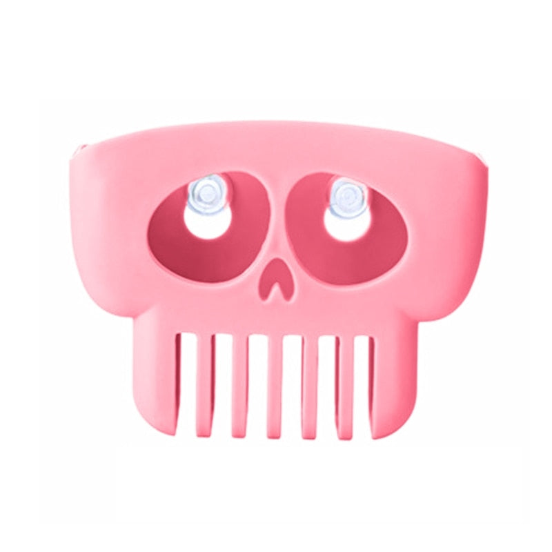 Skull Sponge Holder Drain Rack for Kitchen