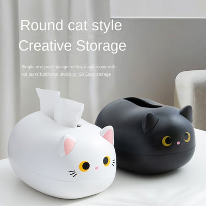 Kawaii Cat Shape Tissue Box Kitchen Napkin