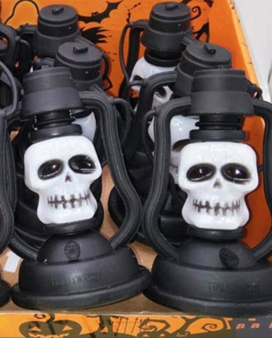 Halloween Skull Kerosene Lamp Halloween Decoration