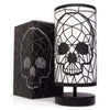 Skull Wrought Iron Table Lamp Living Room LED Light Decoration