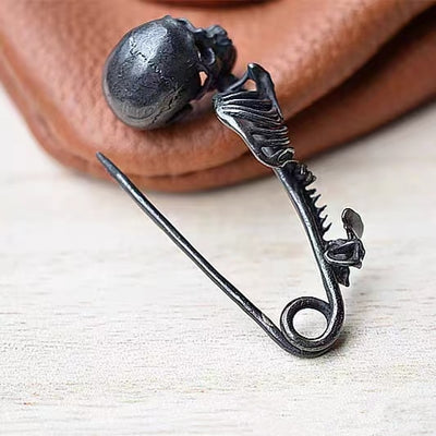 Skull Retro Gothic Shape Brooch Accessories