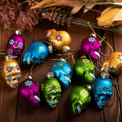 Christmas Skull Decoration Hanging Ornaments