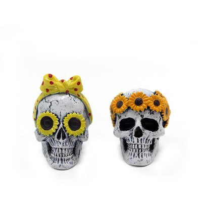 sunflower skull car accessories air freshener