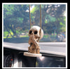 Skull Cute Swing Car Mirror Ornament Accessories