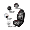 Skull Couple Seat Cover Car Accessories