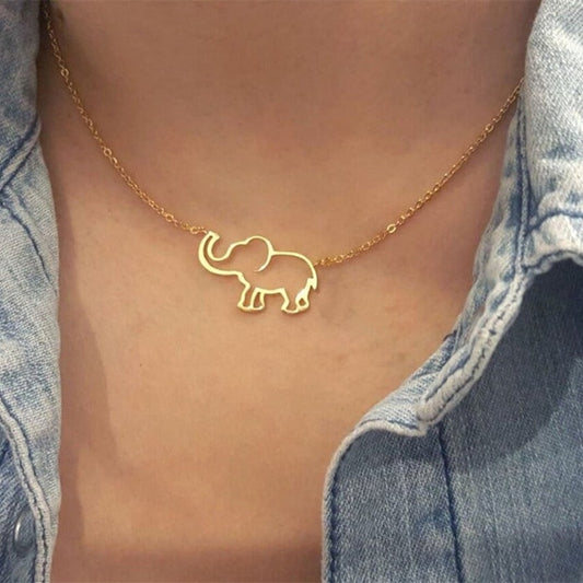 Elephant Pendant Necklace