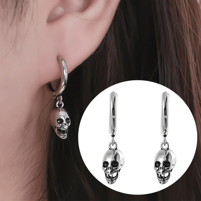 Punk Skull Cool Earrings