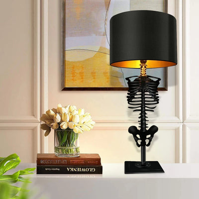 Skull Table Lamp Skeleton Home Decoration