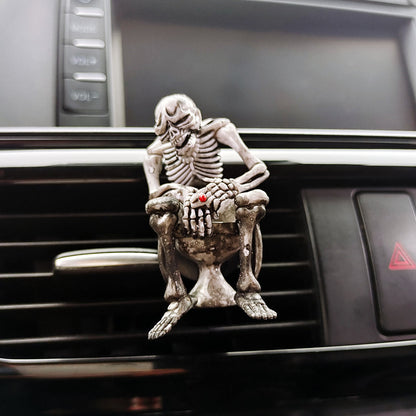 Skull Toilet Car Accessories Air Freshener