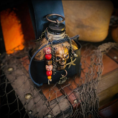 Skull Head Pirate Rum Bottle Halloween Limited Edition