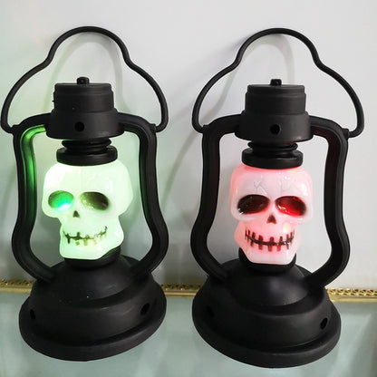 Halloween Skull Kerosene Lamp Halloween Decoration