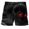 Men Horror Skull Shorts