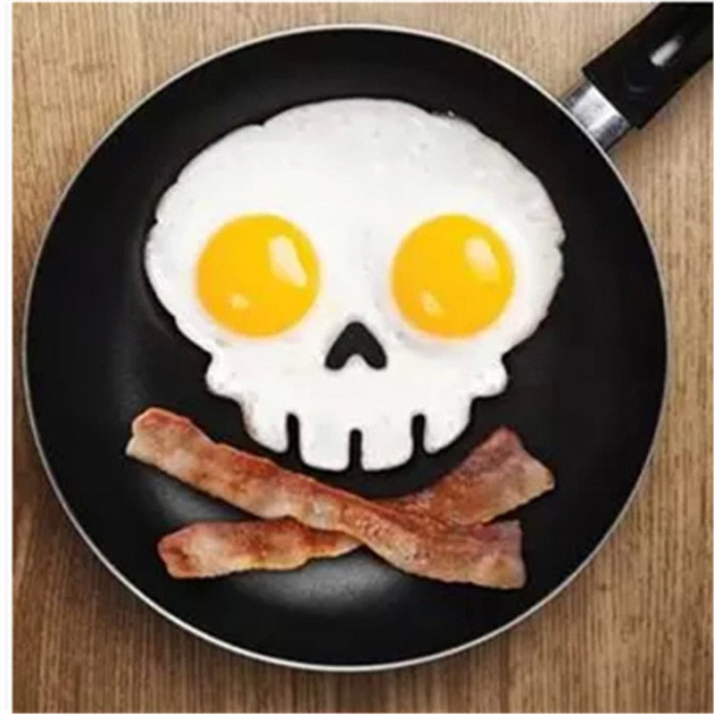 Kitchen Accessories Non-Stick Fried Skull Egg Mold