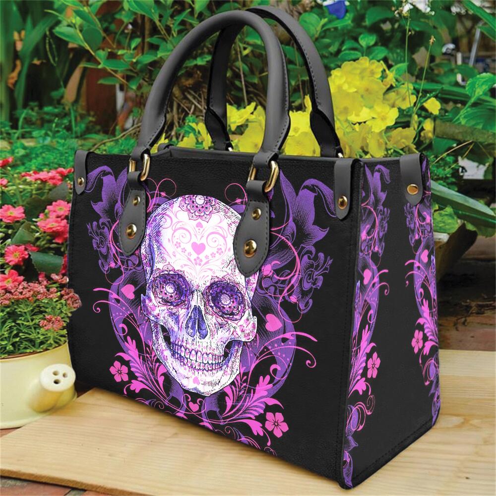 Skull Leather Bag Handbag For Women Large Shoulder Handbags