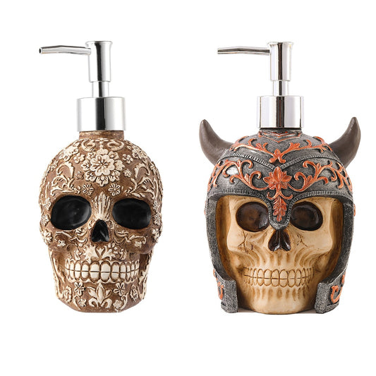 Skull Liquid Soap Dispenser Bottle