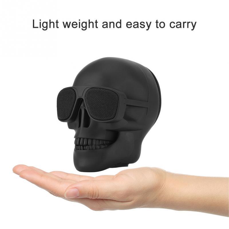 Skull Head Speaker Portable Mini