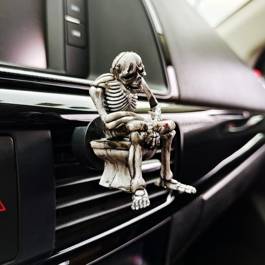 Skull Toilet Car Accessories Air Freshener