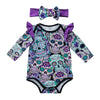 Baby Sugar Skull Bodysuit Print Newborn