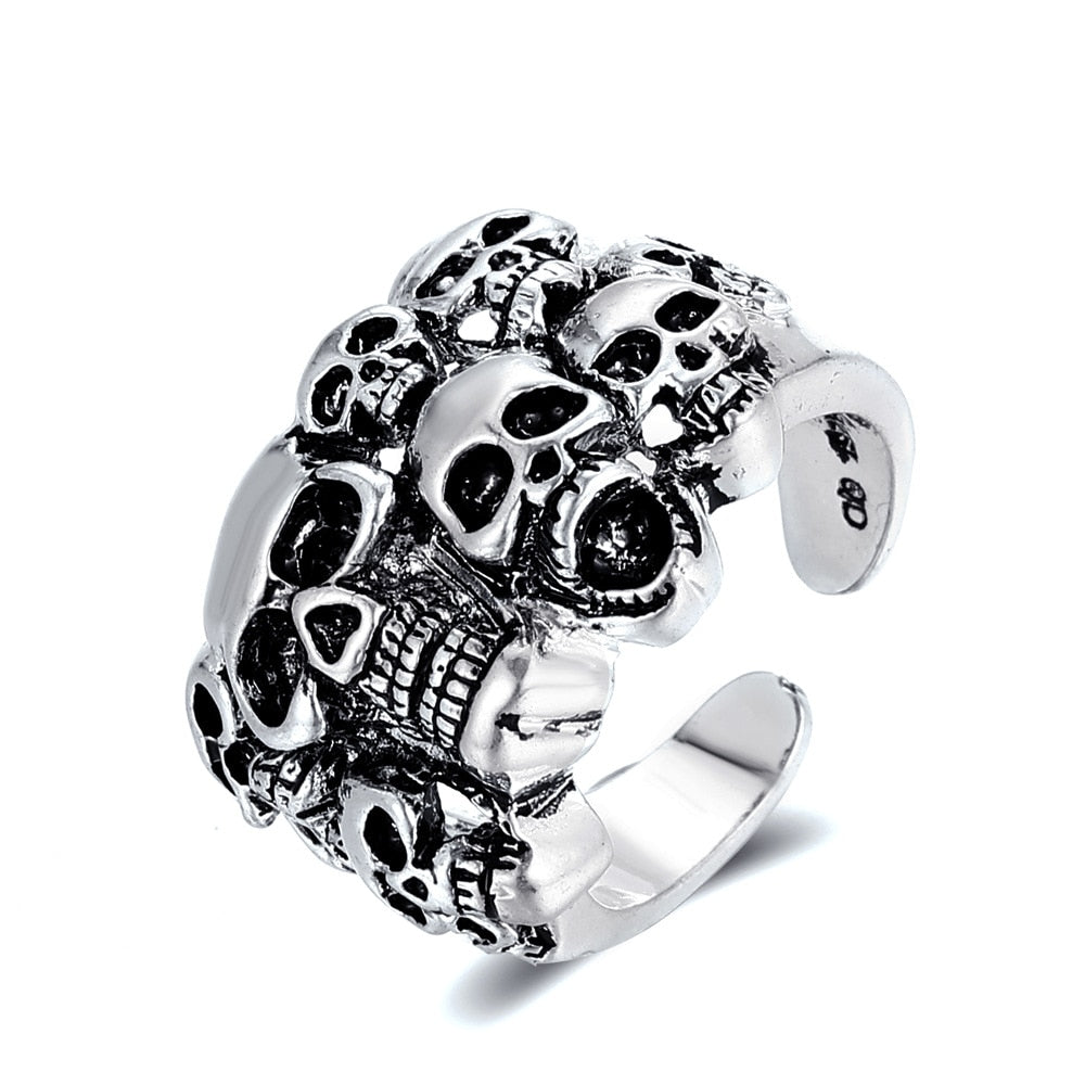 Twin Skull Ring