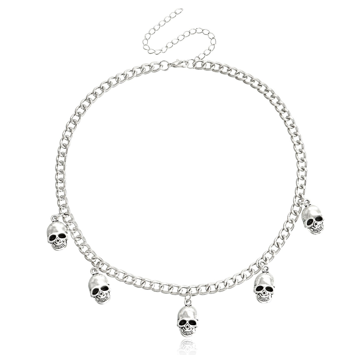 Cute Skull Pendant Necklace