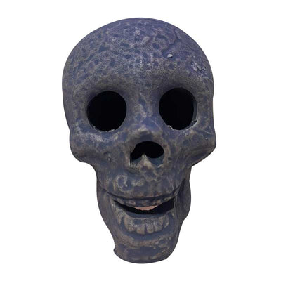 Skull Ornament Fireplace Burning Firepit