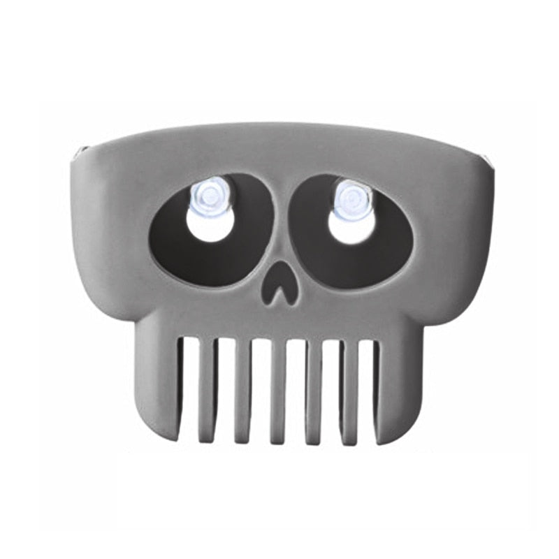 Skull Sponge Holder Drain Rack for Kitchen