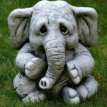 Elephant Statue Resin Figurines