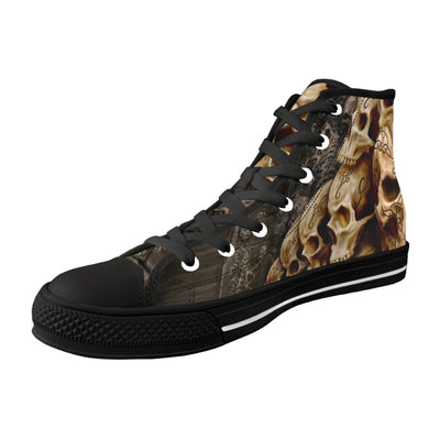 Classic Skull High Top Shoes