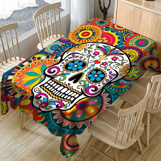 Sugar Skull Tablecloth