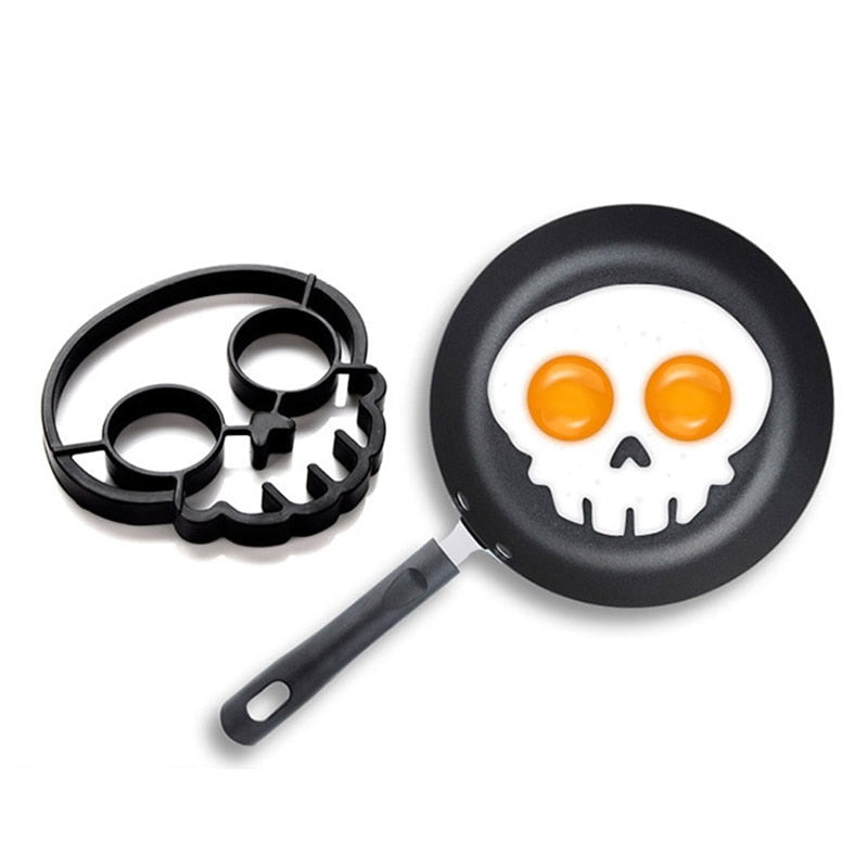 Kitchen Accessories Non-Stick Fried Skull Egg Mold