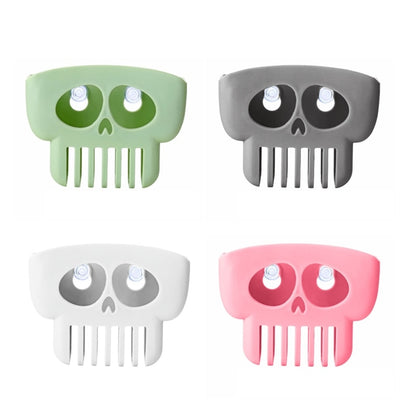 Skull Sponge Holder Drain Rack for Kitchen